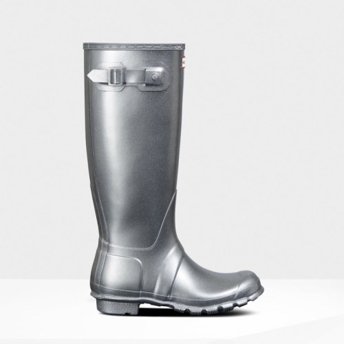 Hunter Original Cosmic Glitter Tall Wellies (T569Z) Ireland